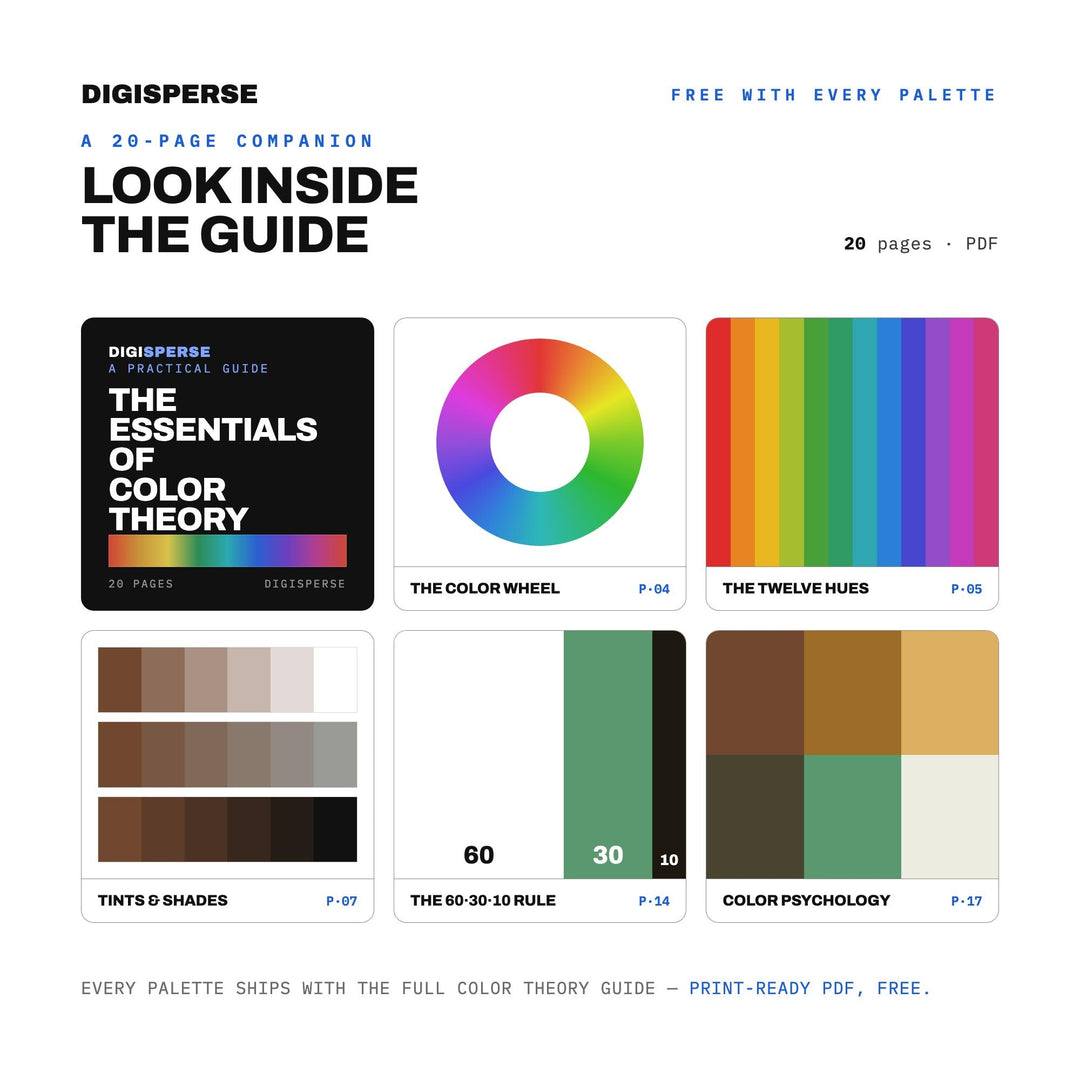 Bronze Age Color Palette | 30 Procreate Swatches, HEX, RGB, CMYK (Digital Download)