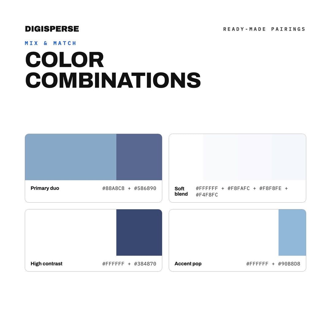 Celestite Color Palette | 30 Colors | Hex RGB CMYK | Color Guide | Procreate Swatches + ASE | Digital Download