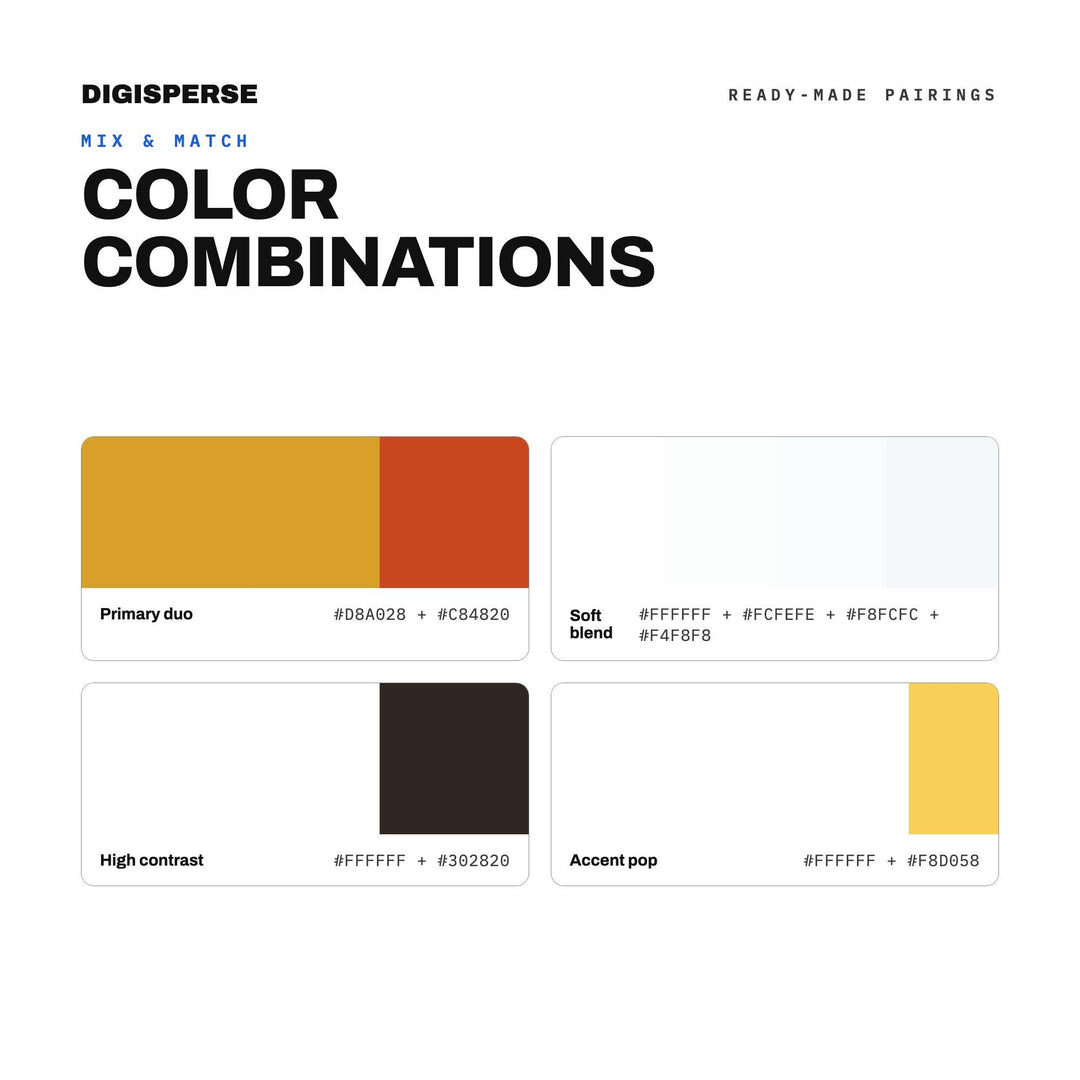 Rutile Quartz Color Palette | 30 Procreate Swatches, ASE, PDF Guide (Digital Download)