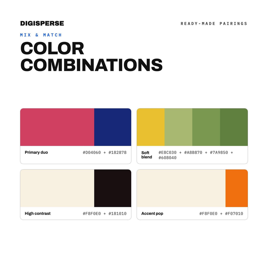 Oaxacan Sunset Color Palette | 30 Colors | Hex RGB CMYK | Color Guide | Procreate Swatches + ASE | Digital Download