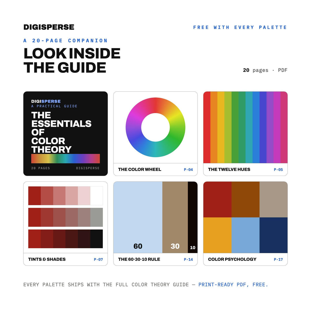 Fallen Star Color Palette | 30 Colors | Hex RGB CMYK | Color Guide | Procreate Swatches + ASE | Digital Download