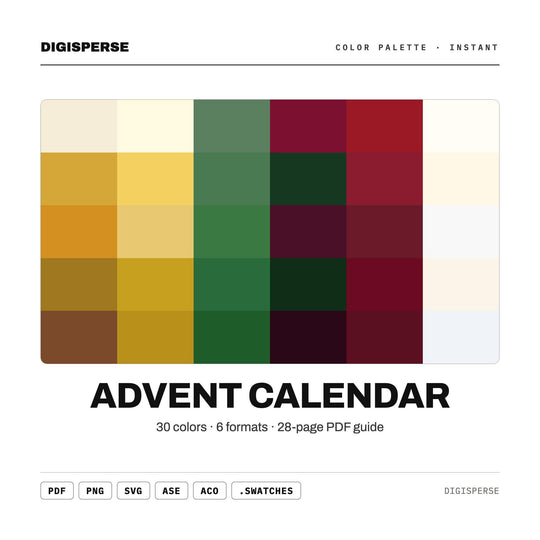 Advent Calendar color palette — main preview