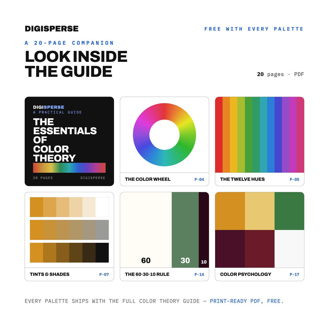 Advent Calendar Color Palette | 30 Colors | Hex RGB CMYK | Procreate Swatches + ASE | Digital Download