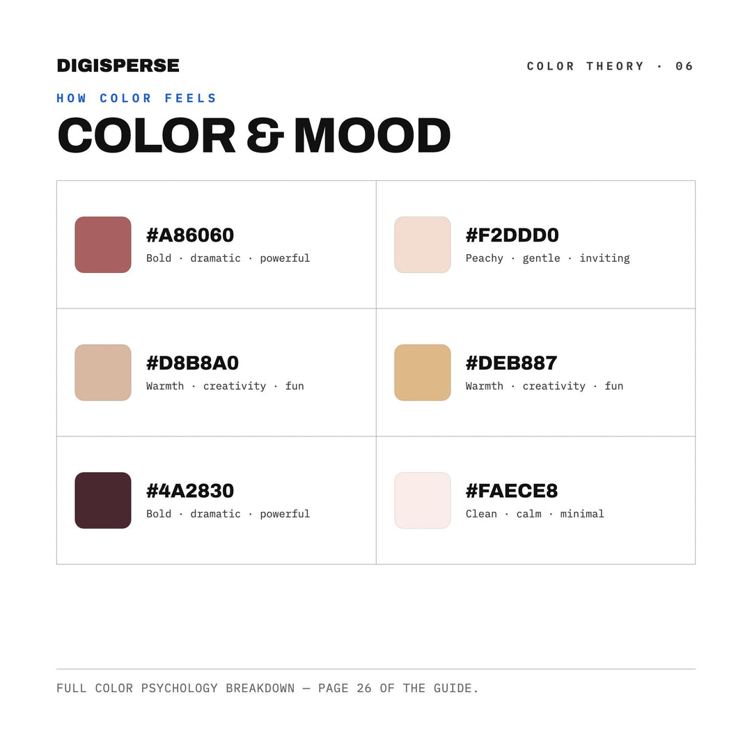 Cool Undertones Color Palette | 30 Colors | Hex RGB CMYK | Procreate Swatches + ASE | Digital Download