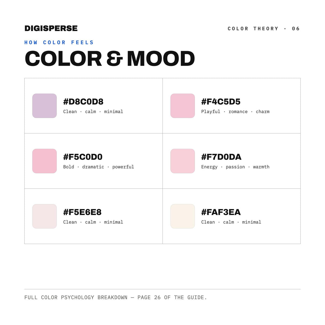 Coquette Bow Pink Color Palette | 30 Colors | Hex RGB CMYK | Procreate Swatches + ASE | Digital Download