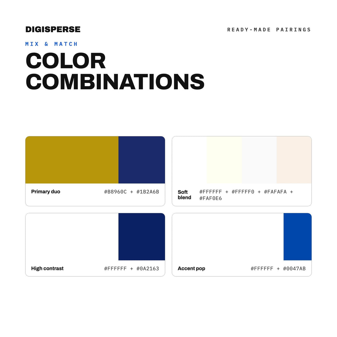 Elegant Blue Gold Color Palette for Bar Mitzvah Art and Jewish Celebration Branding, 30 Festive Party Hues, Procreate Swatches