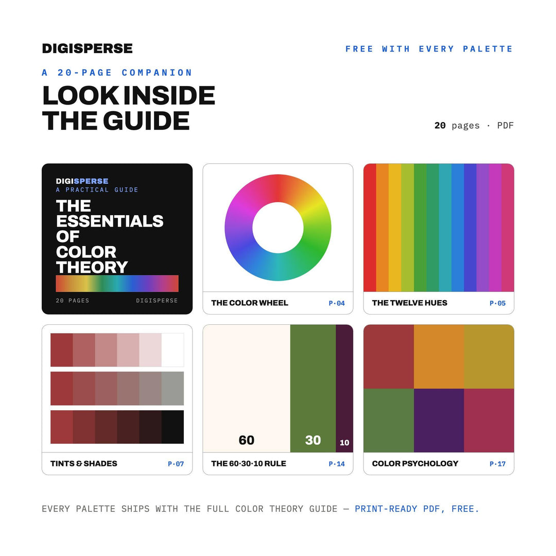 Warm Rustic Color Palette for Gourmet Food Art and Cozy Kitchen Branding, 30 Charcuterie Earthy Hues, Procreate Swatches