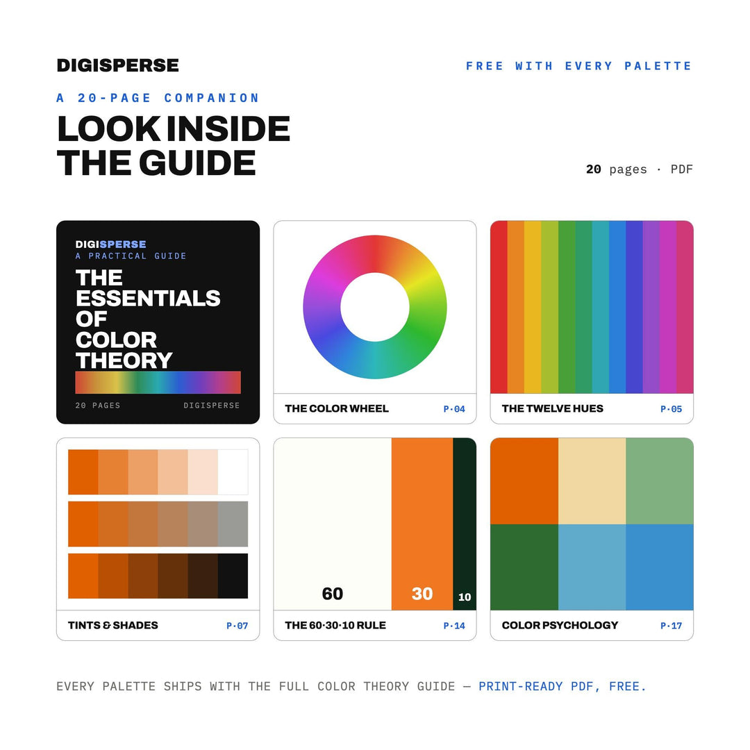 Summer Camp Send-Off Color Palette | 30 Nostalgic Colors (Digital Download)