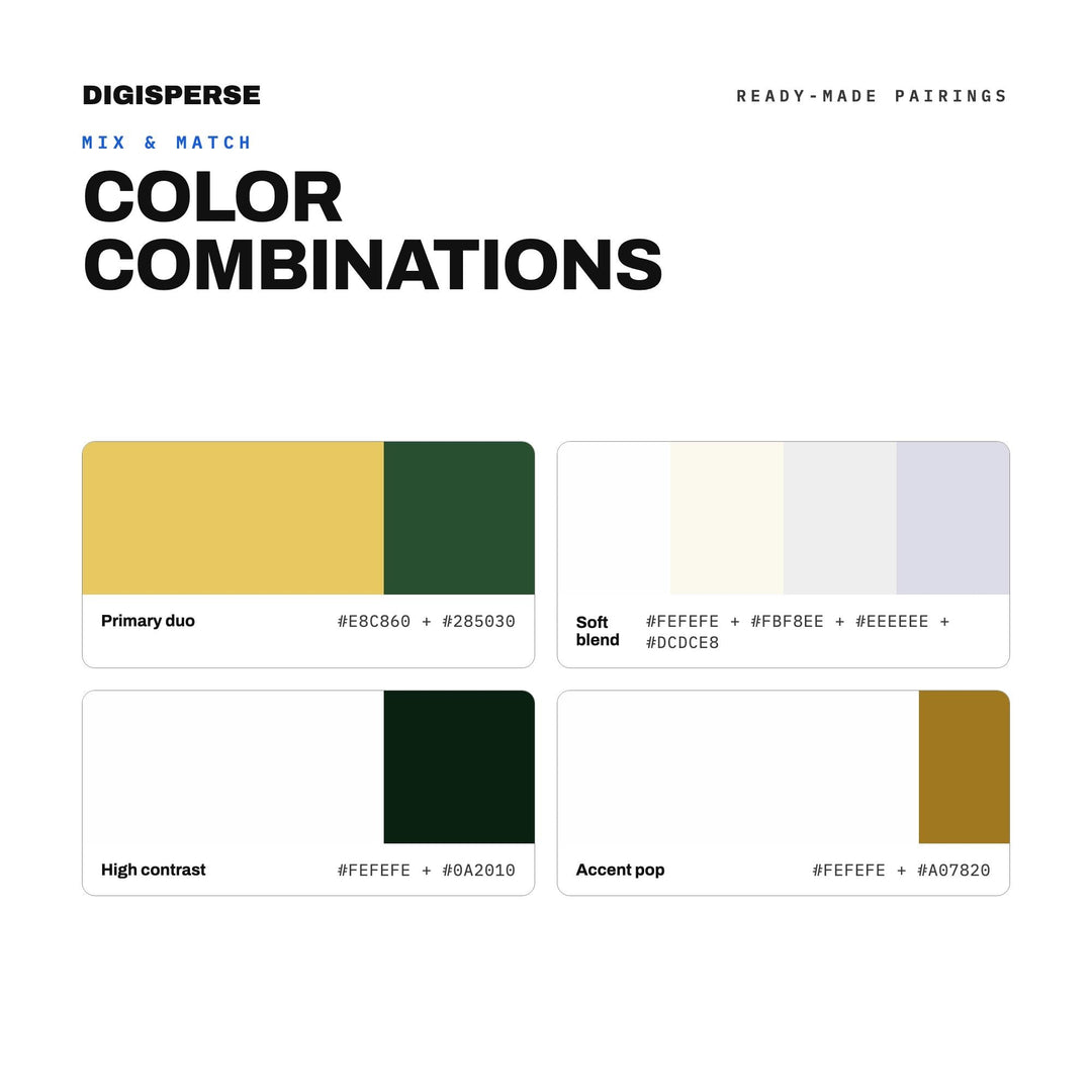 Silver Gold Christmas Color Palette | 30 Procreate Swatches, ASE (Digital Download)