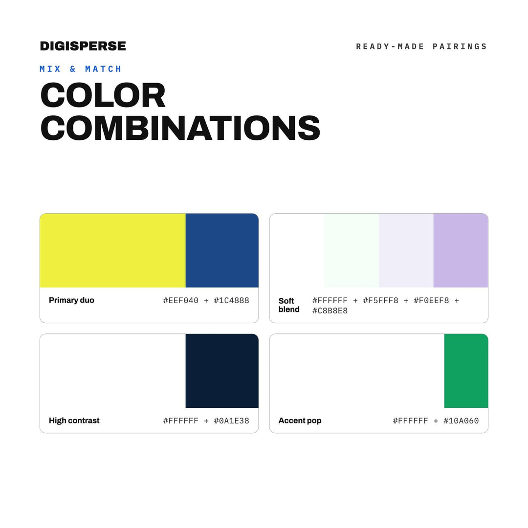 Bright Airy Color Palette for Tidy Home Art and Minimal Clean Branding, 30 Spring Fresh Hues, Procreate Swatches