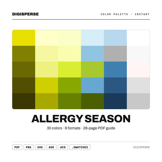 Allergy Season color palette — main preview