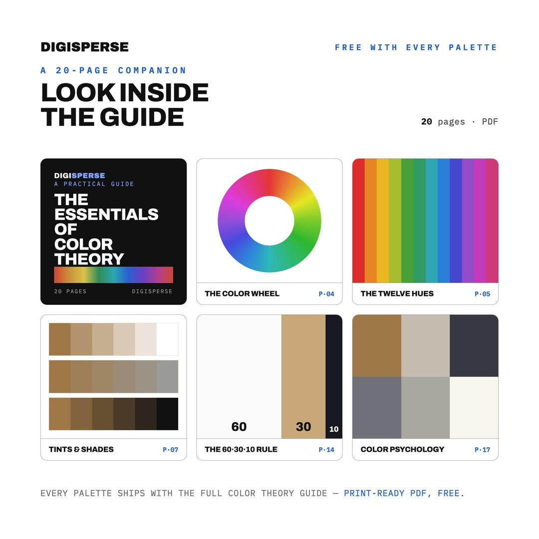 Quiet Luxury Neutral Color Palette | 30 Procreate Swatches, ASE, PDF (Digital Download)