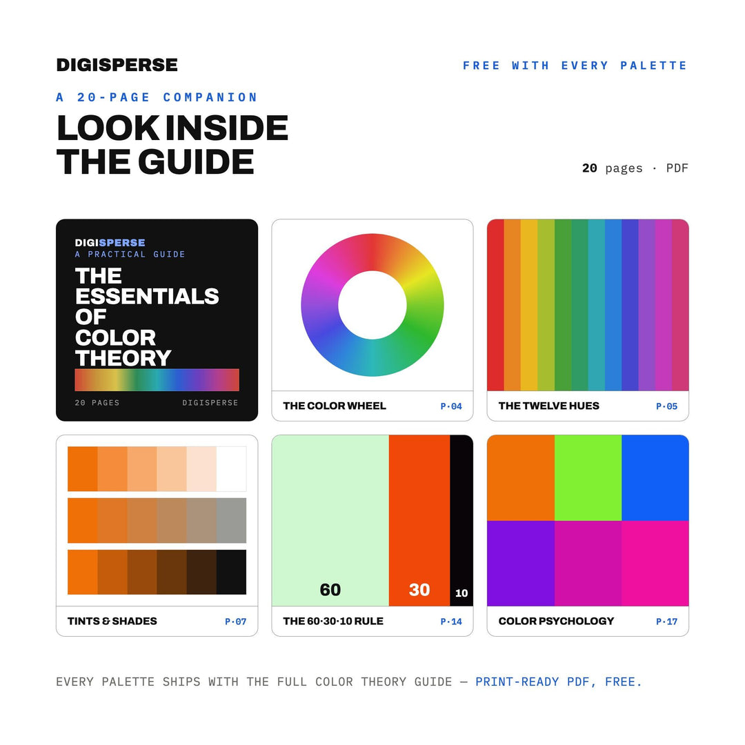 Psychedelic Blacklight Poster Color Palette | 30 Procreate, ASE Swatches (Digital Download)