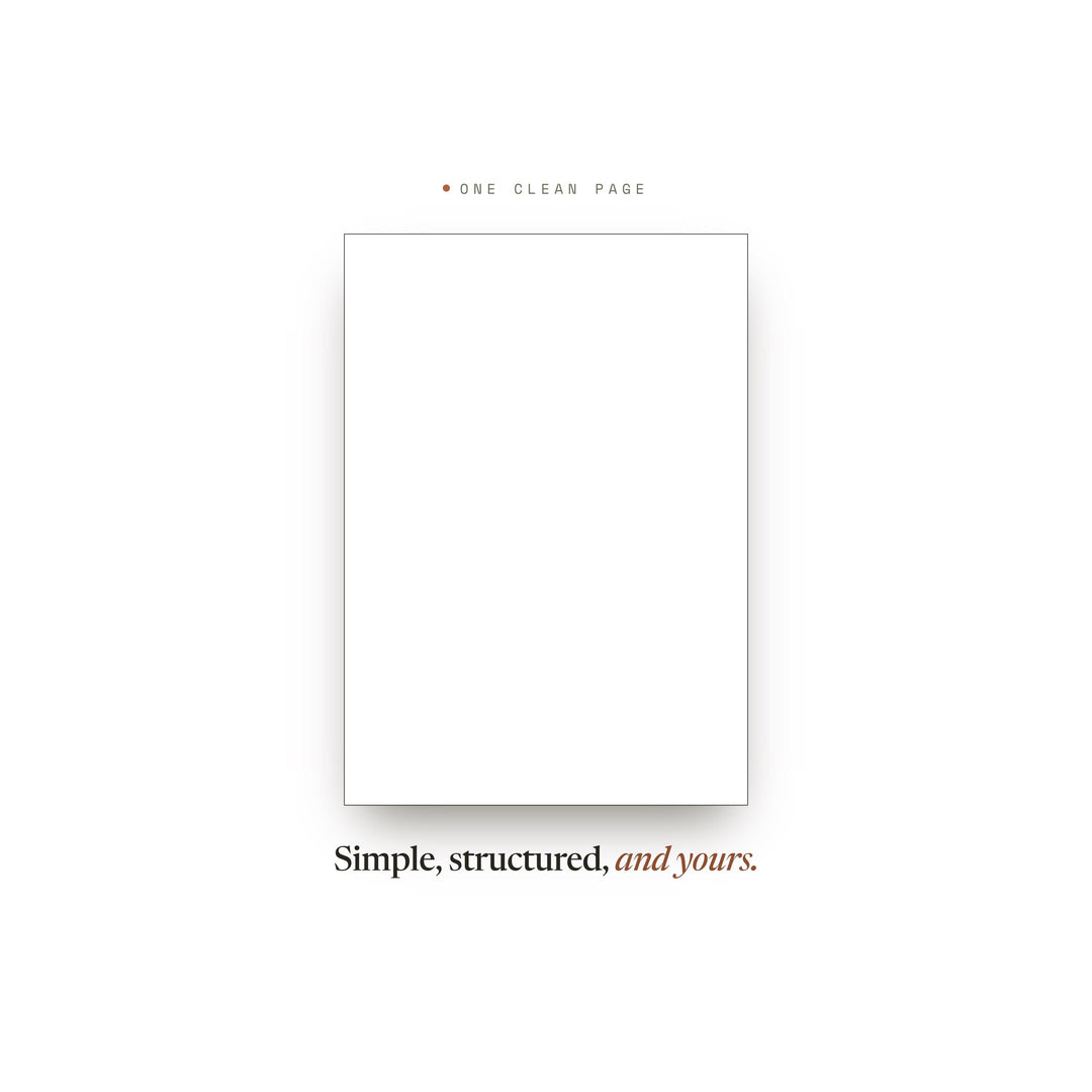 Blank printable planner insert — preview image 2 of 20