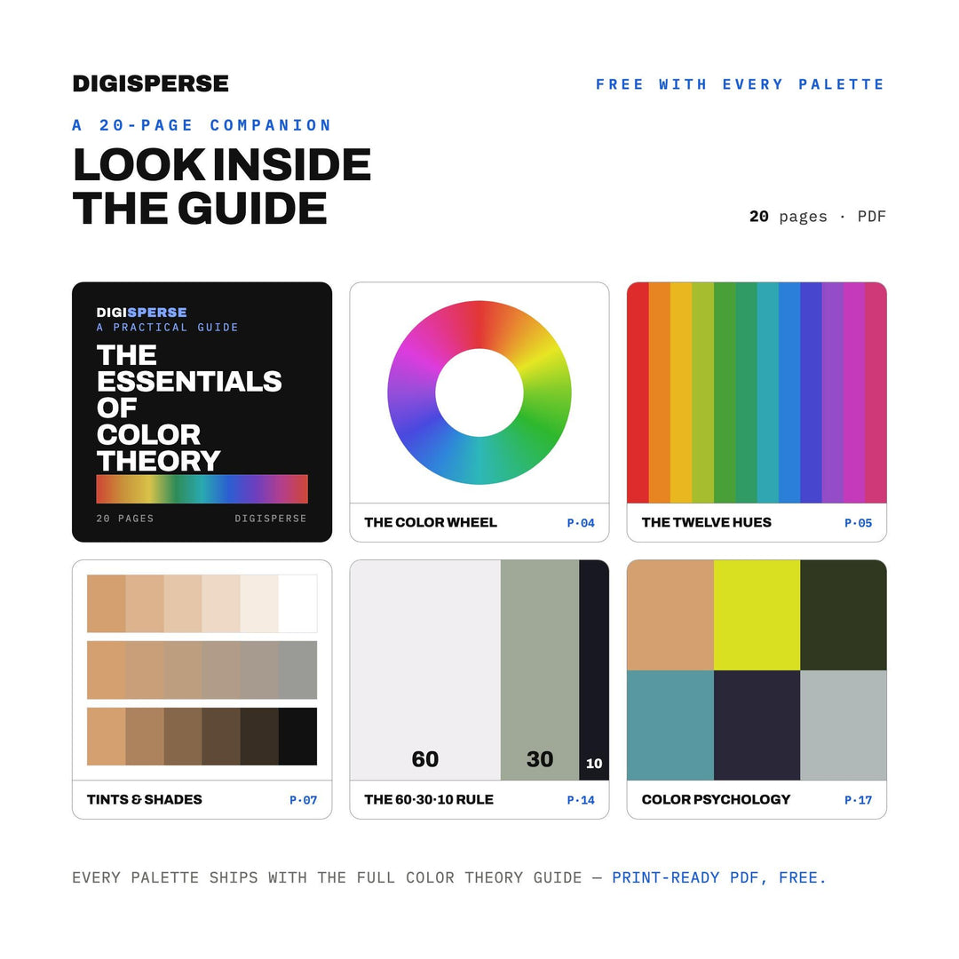 Jar of Fireflies Color Palette | 30 Procreate Swatches, HEX, RGB, CMYK (Digital Download)