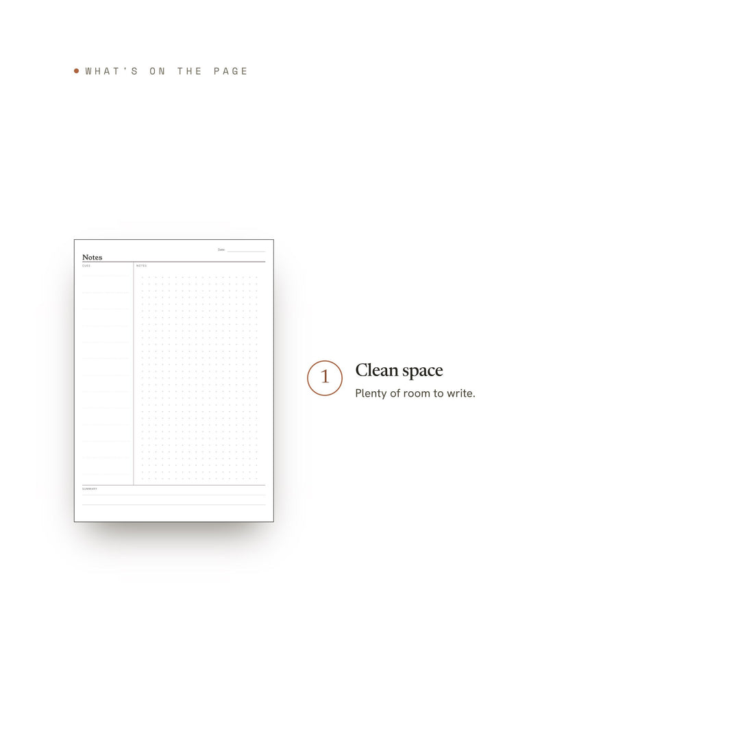 Cornell Dotted printable planner insert — preview image 8 of 20