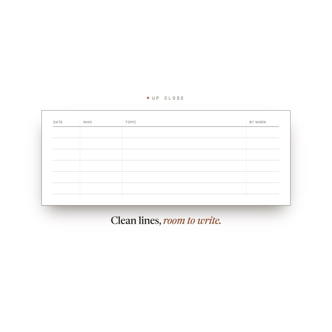 Follow-Ups Planner Insert | Meeting Notes | GoodNotes iPad PDF | Digital Download