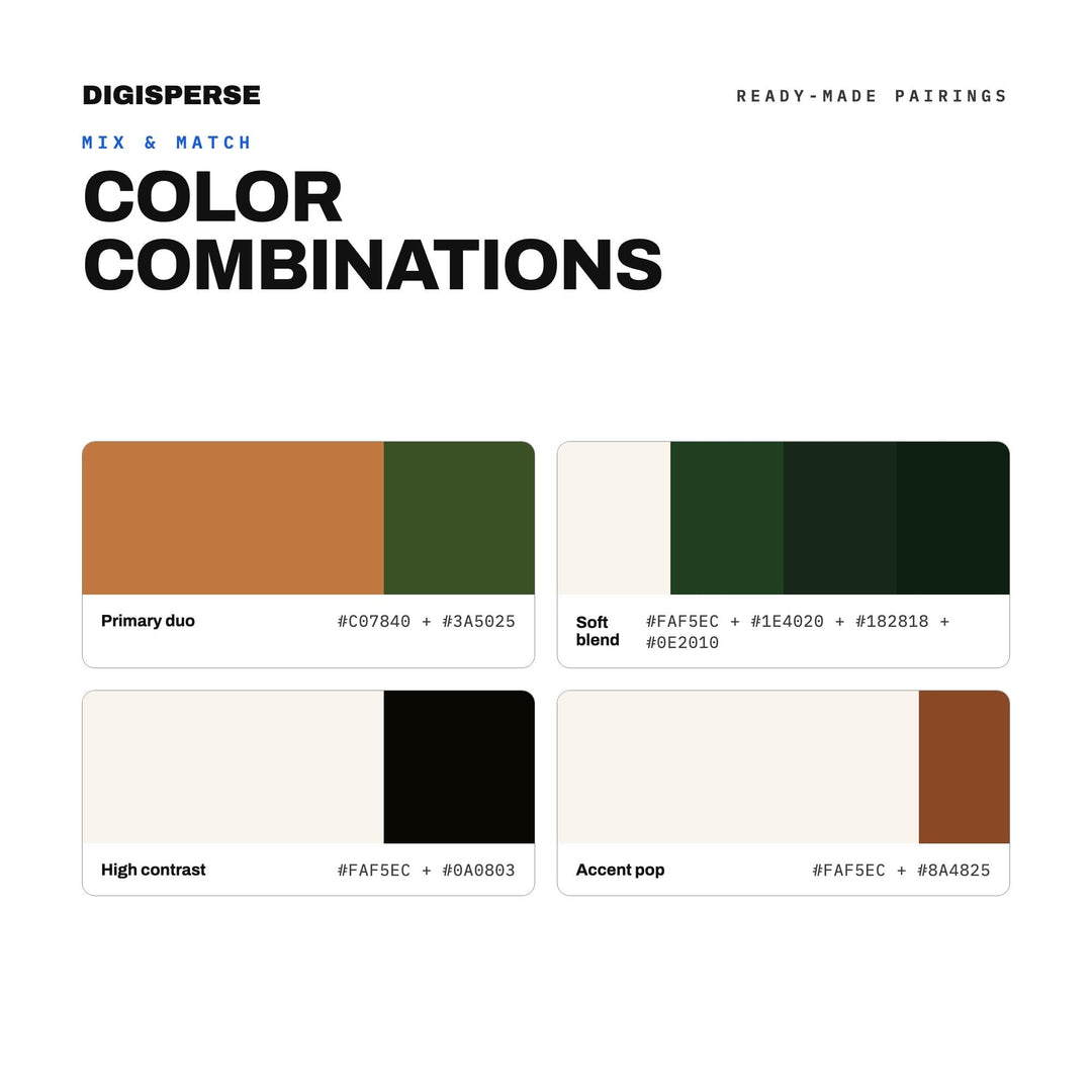 Zodiac Earth Signs Color Palette | 30 Procreate Swatches, HEX, RGB, CMYK (Digital Download)