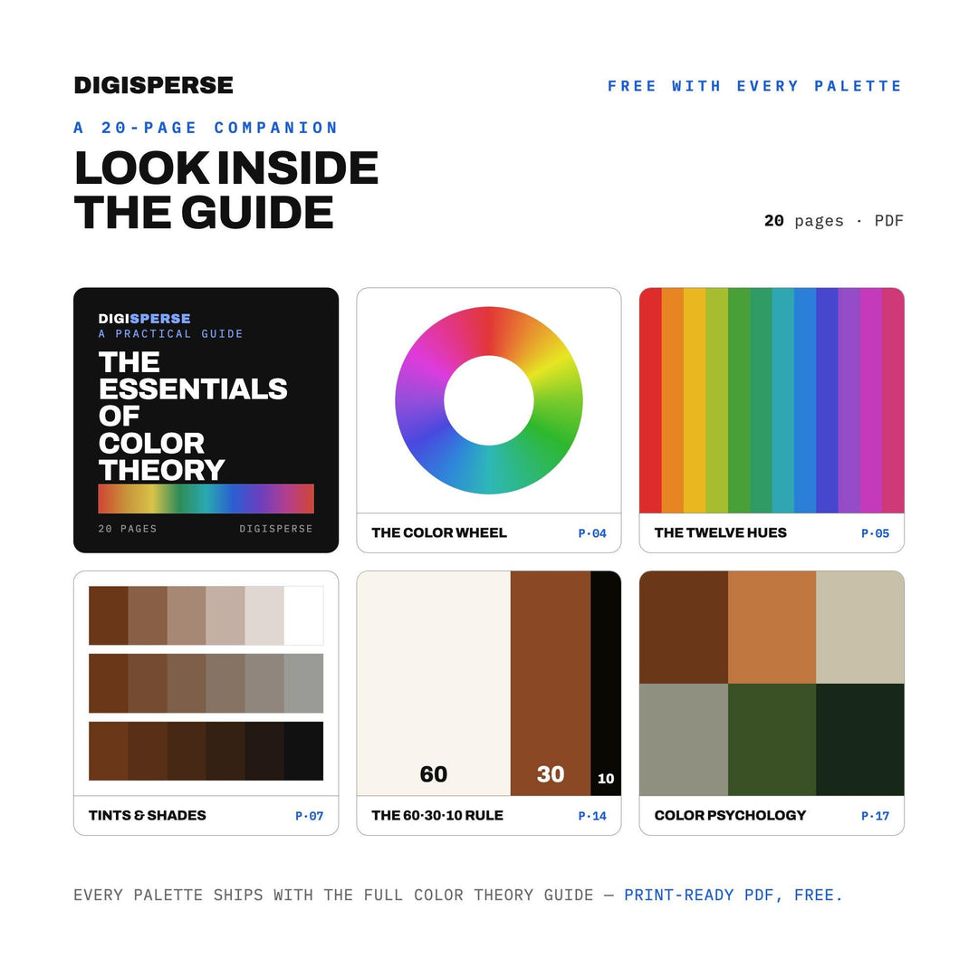 Zodiac Earth Signs Color Palette | 30 Procreate Swatches, HEX, RGB, CMYK (Digital Download)