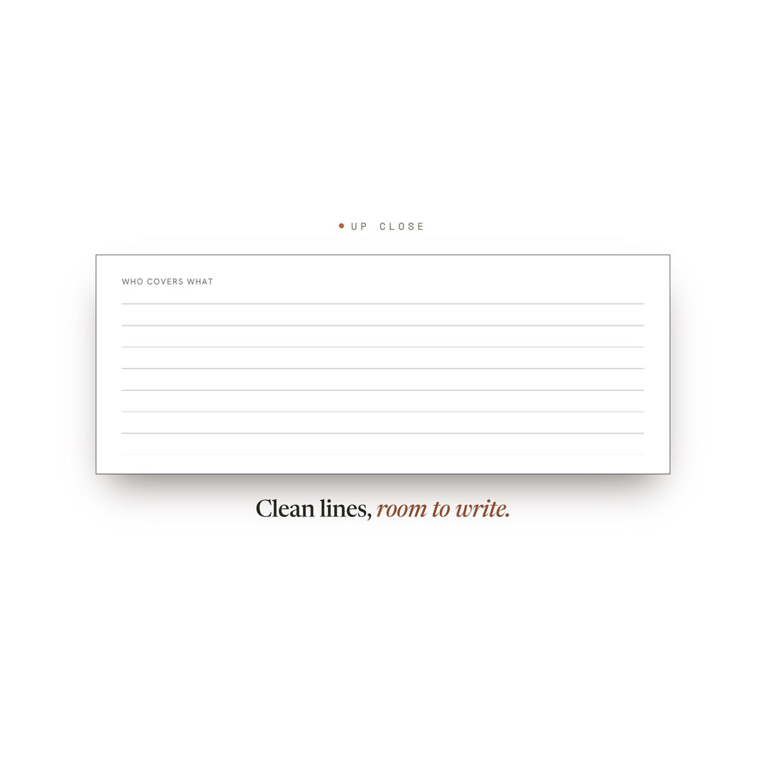 Out-of-Office Handoff Planner Insert | Contact Log | GoodNotes iPad PDF | Digital Download