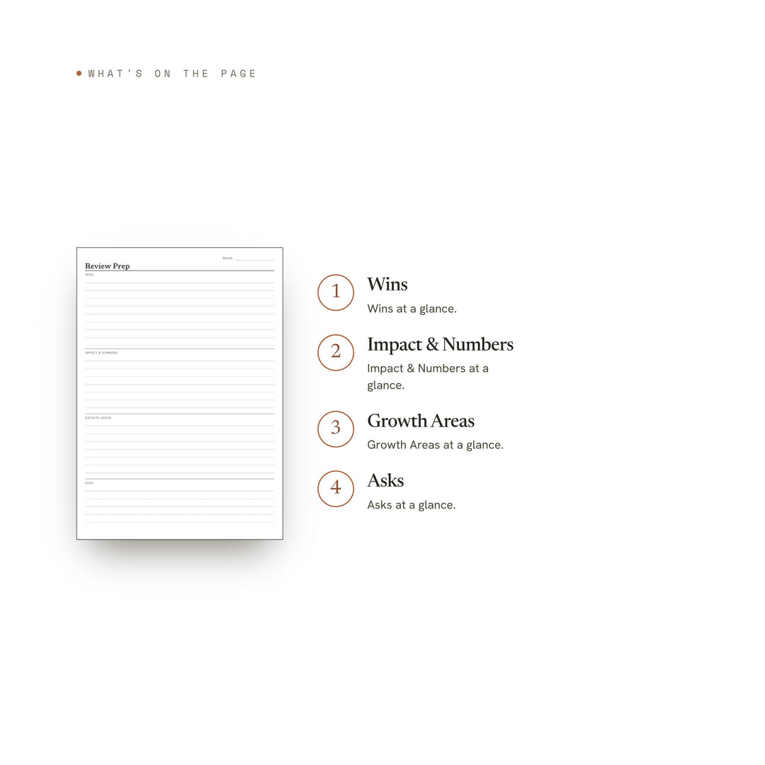 Review Prep printable planner insert — preview image 8 of 20