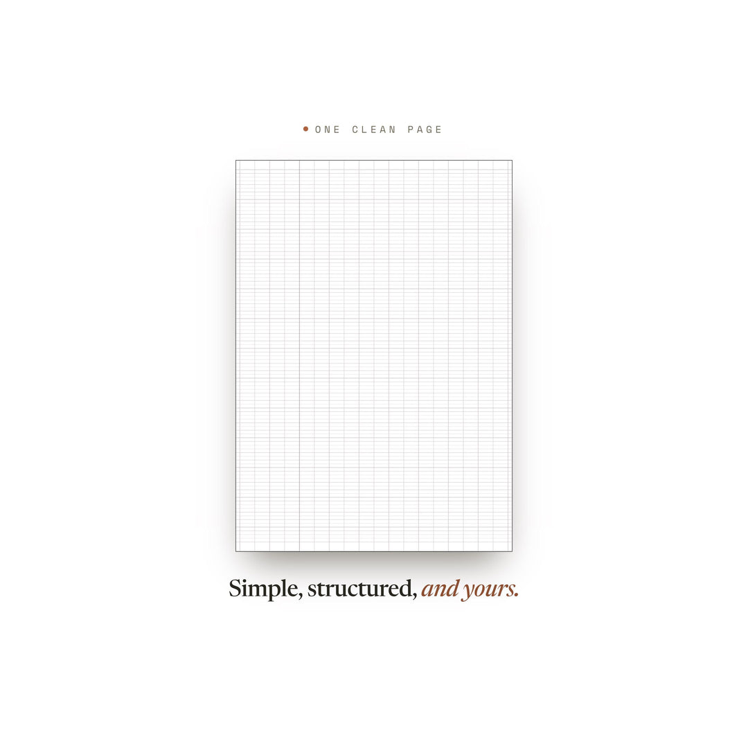 Séyès Ruled Planner Insert | Lined Paper | GoodNotes iPad PDF | Digital Download