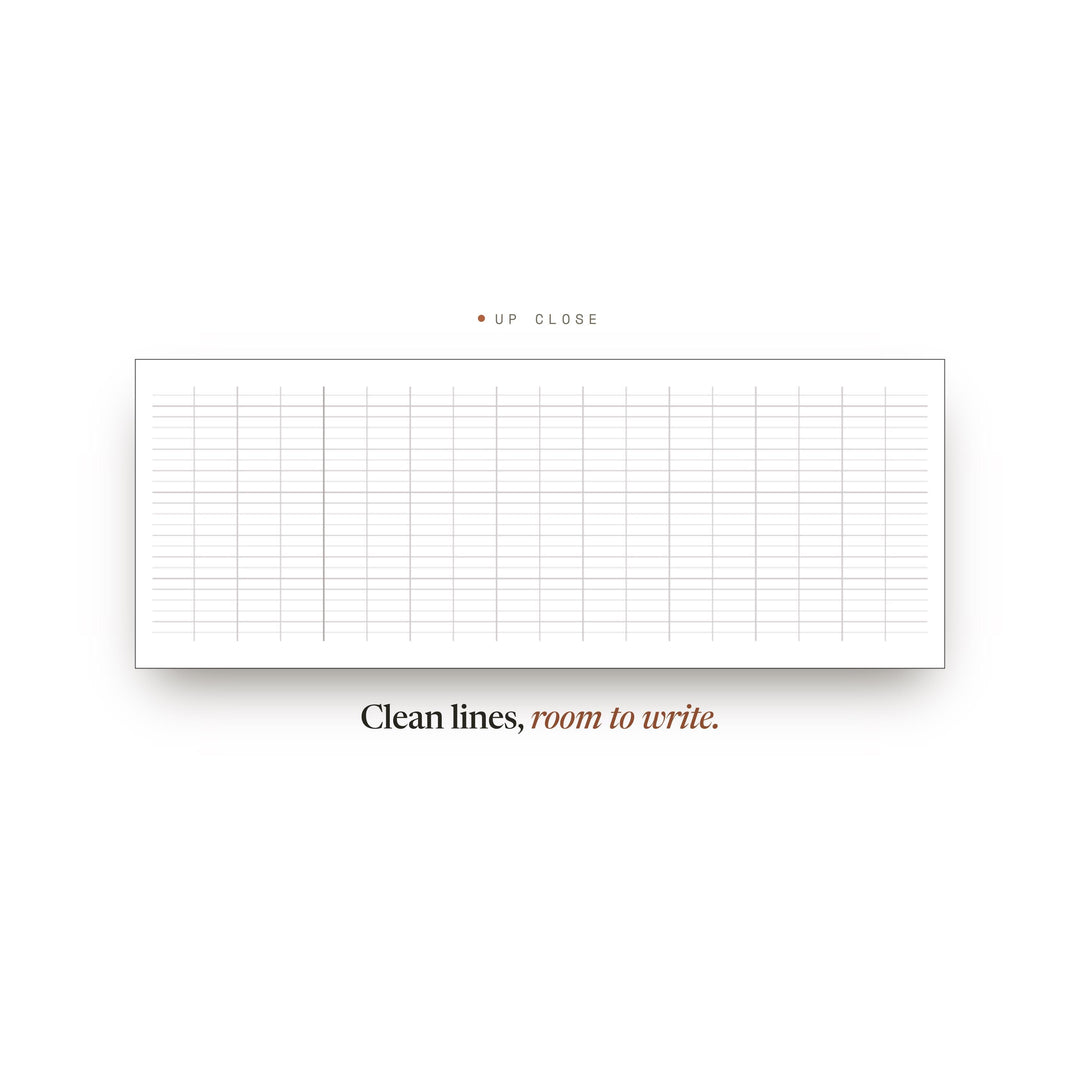 Séyès Ruled Planner Insert | Lined Paper | GoodNotes iPad PDF | Digital Download