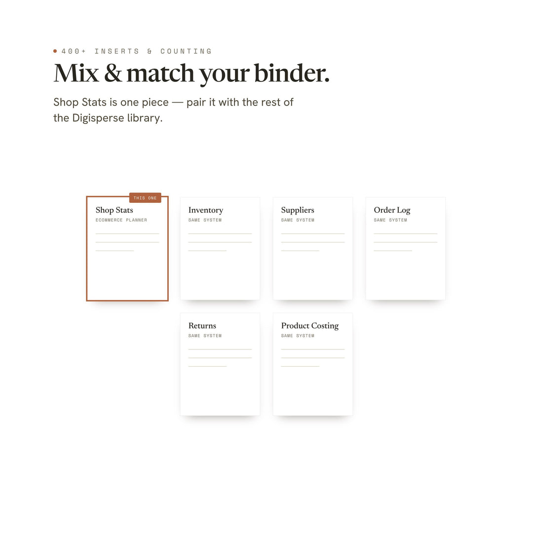 Shopping List printable planner insert — preview image 12 of 20