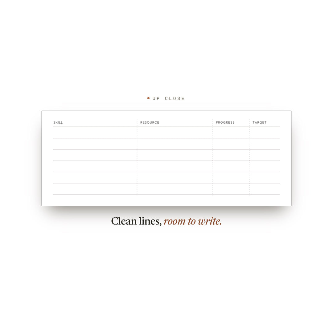 Skills To Learn printable planner insert — preview image 9 of 20