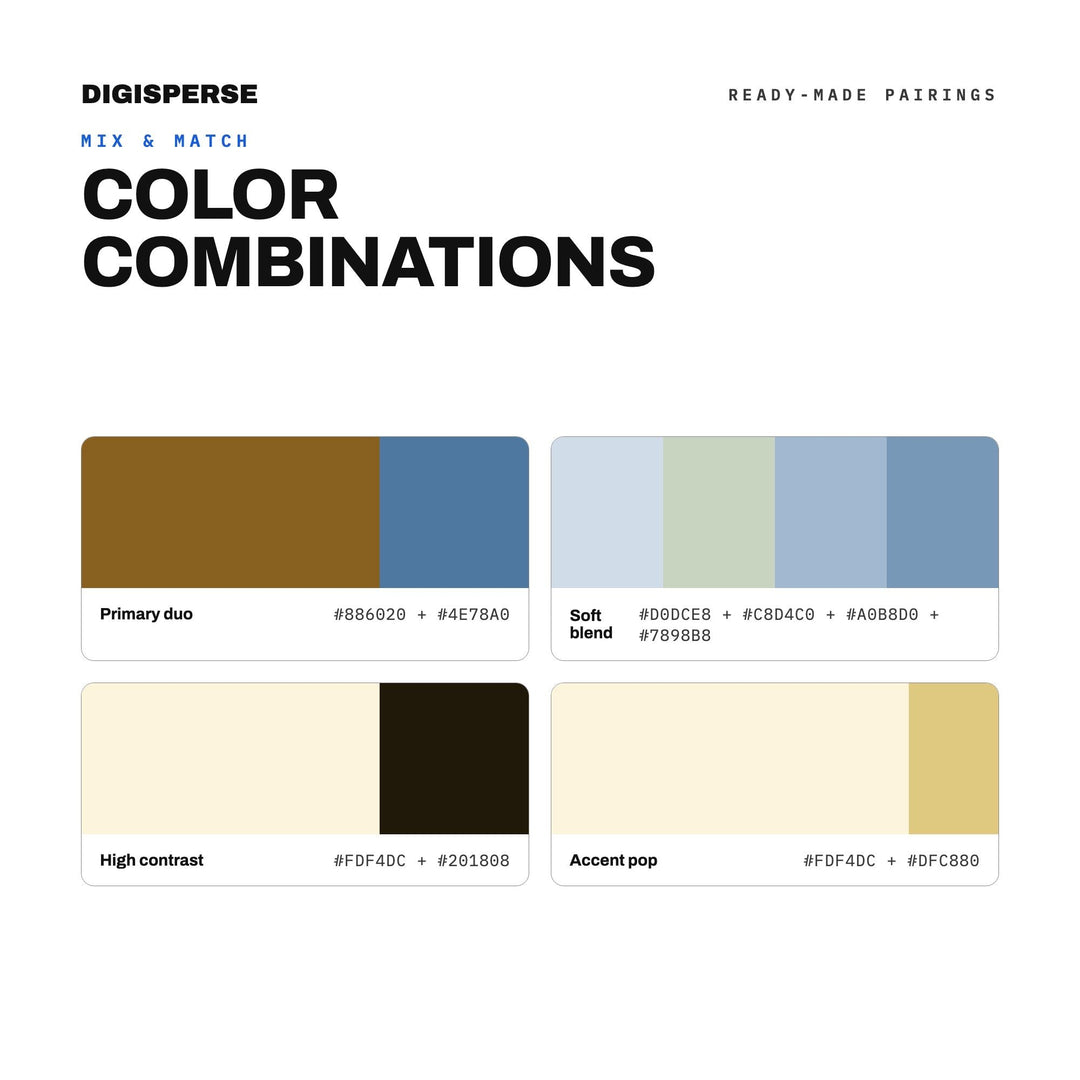 Colonial Quilt Americana Color Palette | 30 Colors | Hex RGB CMYK | Procreate Swatches + ASE | Digital Download