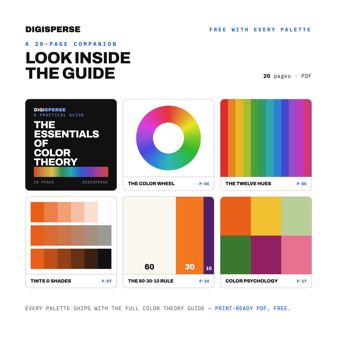 Farmers Market Fresh Color Palette | 30 Procreate Swatches, HEX, RGB, CMYK (Digital Download)