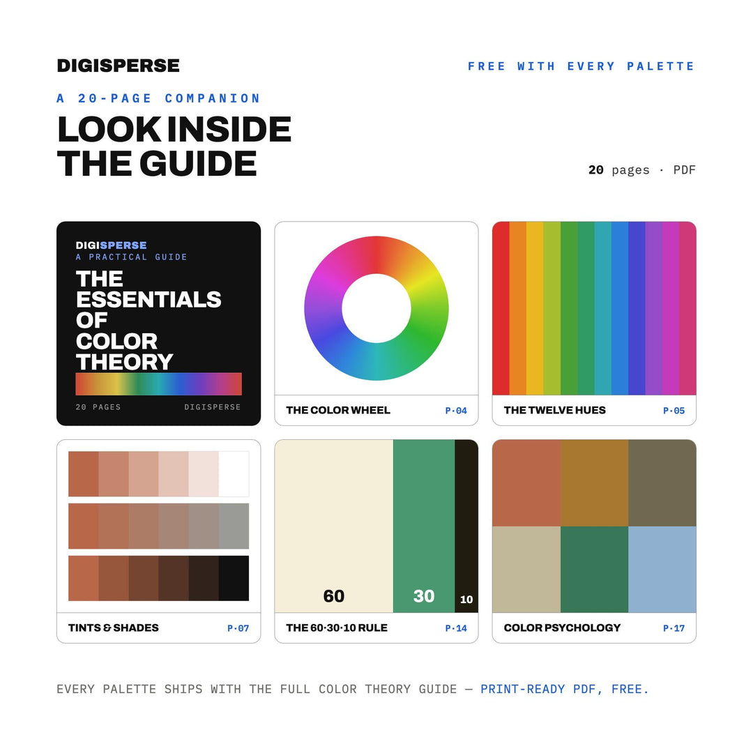 Liberty Bell Patina Color Palette | 30 Colors | Hex RGB CMYK | Procreate Swatches + ASE | Digital Download