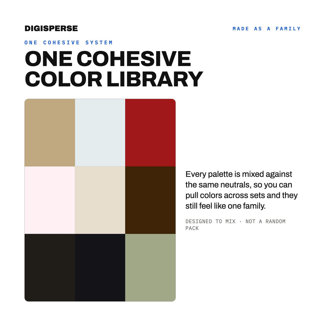 Winter Color Scheme Collection, 10 Snow Day and Fireside Palettes for Cozy Cabin Decor, Ski Lodge Branding and Hygge Design