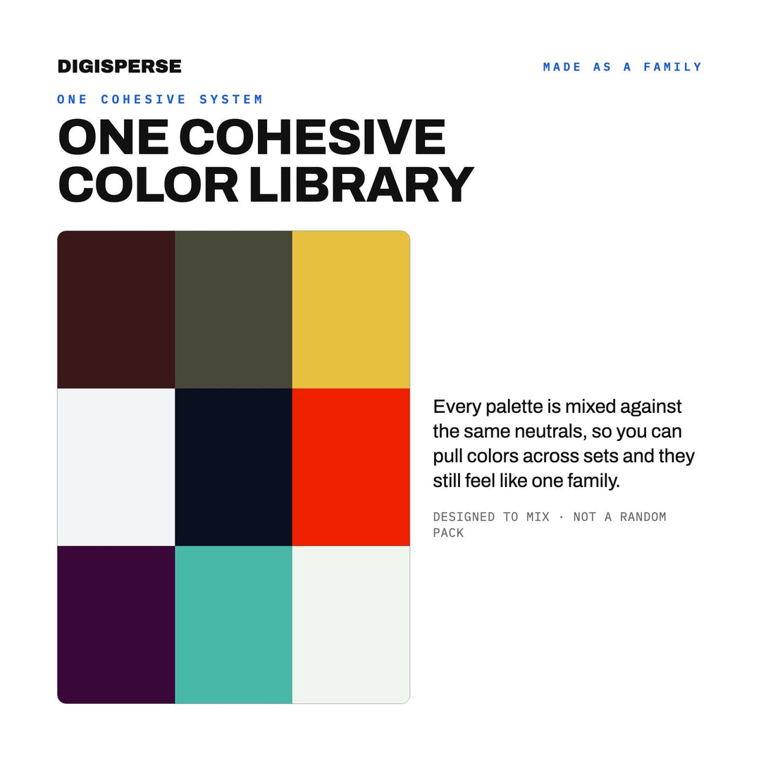Bold Energy Color Scheme Pack, 8 Fierce and Restless Palettes for Athletic Branding, Motivational Posters and Power Graphics