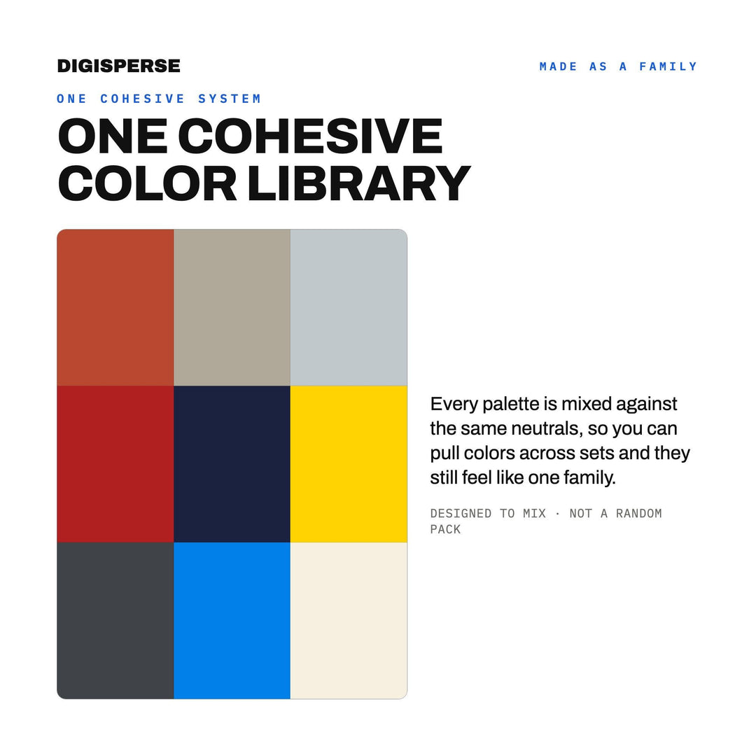 Industrial Color Scheme Pack, 8 Concrete and Steel Palettes for Loft Apartment Decor, Architecture Firms and Urban Design