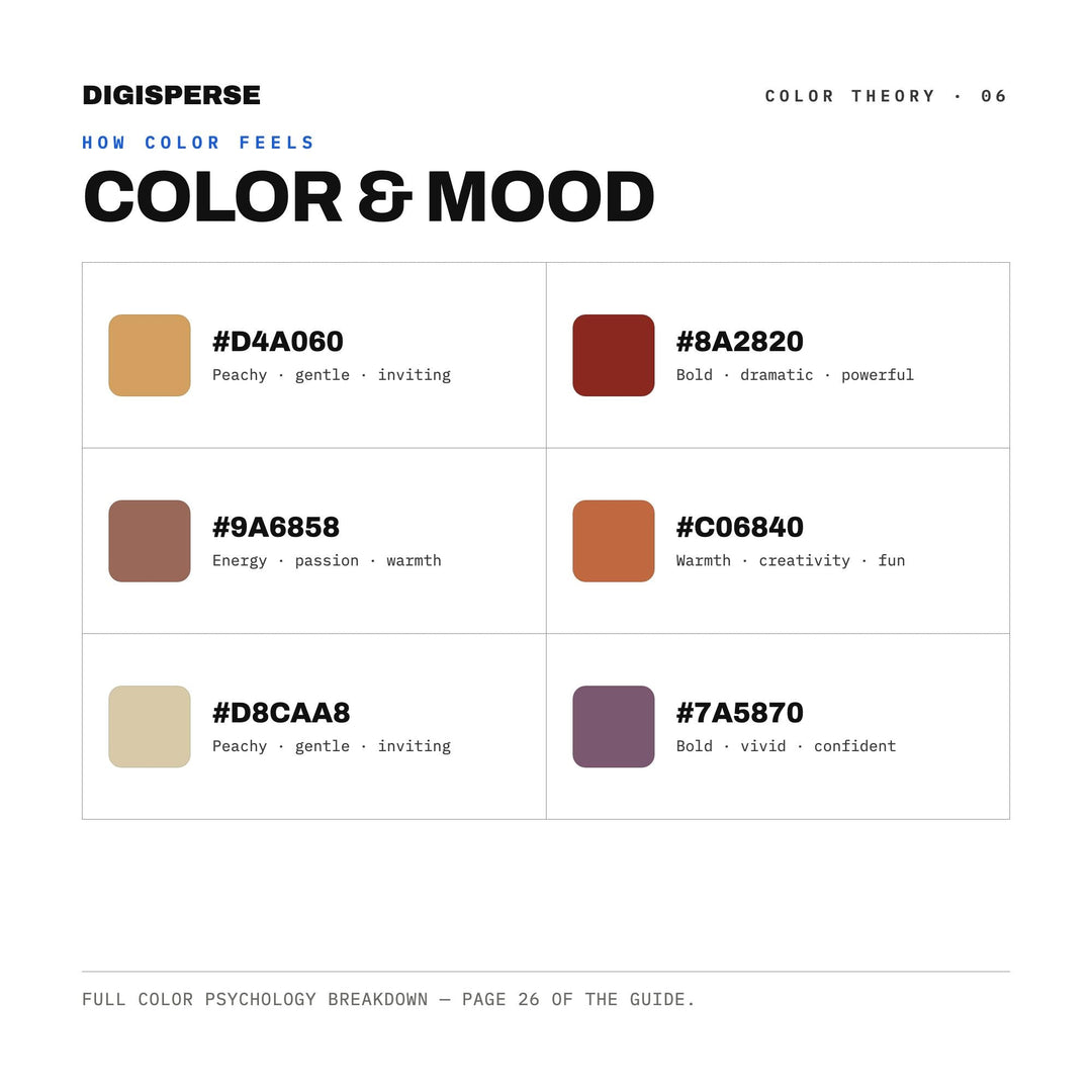 Warm Desert Color Palette for Southwest Landscape Art and Earthy Branding, 30 Canyon Rock Hues, Procreate Swatches, Hex Codes