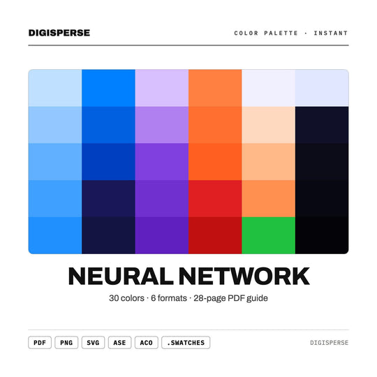 Neural Network color palette — main preview