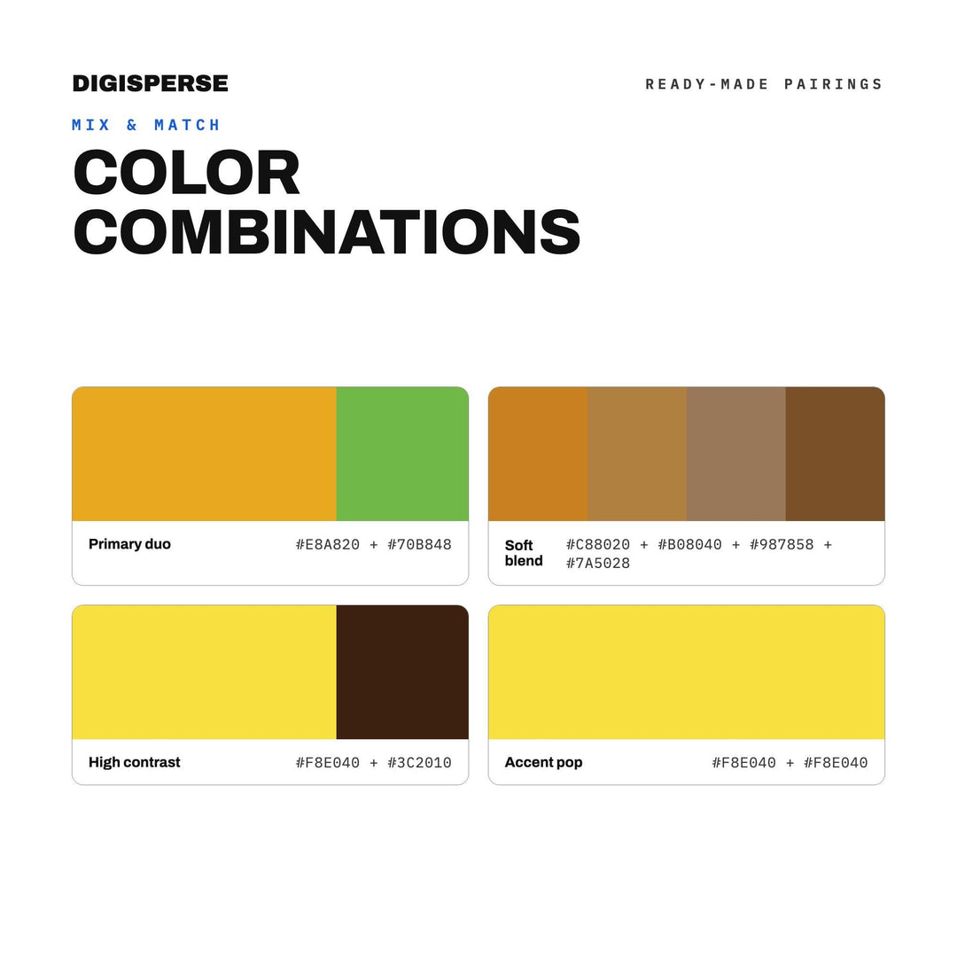 Golden Retriever Summer Color Palette | 30 Procreate Swatches, ASE (Digital Download)
