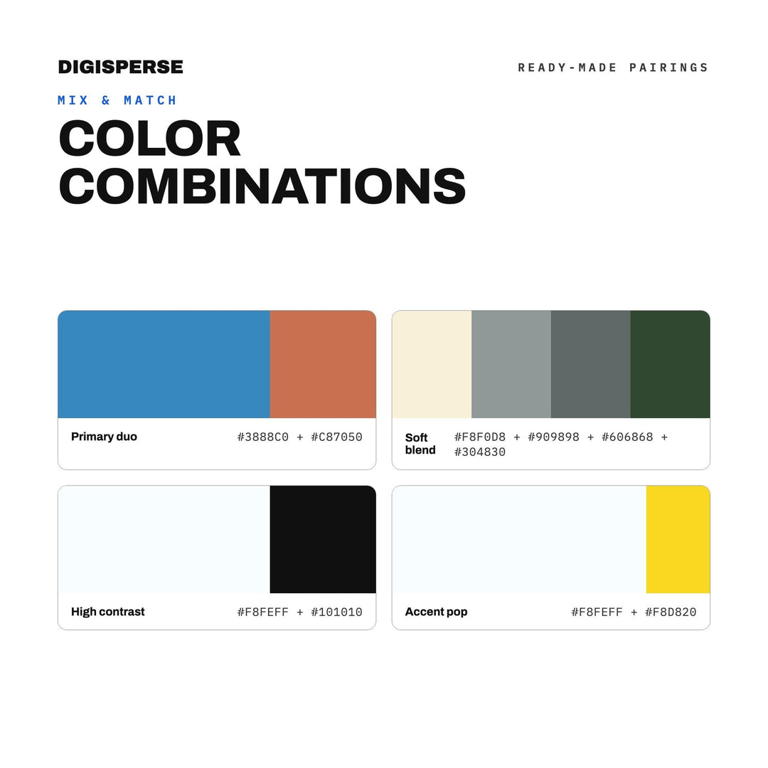 Shore Break Surf Color Palette | 30 Procreate Swatches, Hex, RGB, CMYK, ASE (Digital Download)