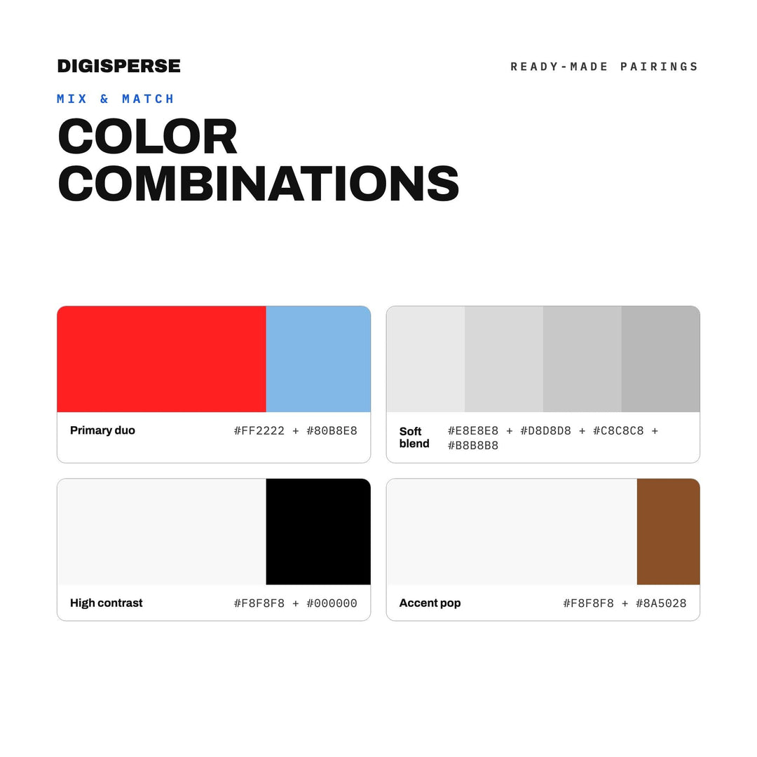 Manga Ink Color Palette | 30 Procreate Swatches, ASE, PDF Guide (Digital Download)