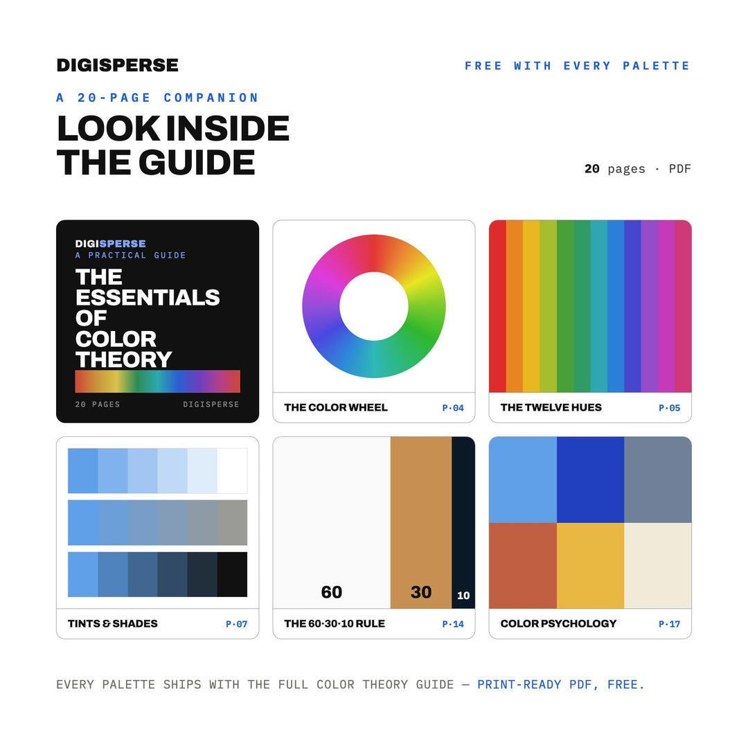 Mykonos White Color Palette | 30 Procreate Swatches, HEX, RGB, CMYK (Digital Download)