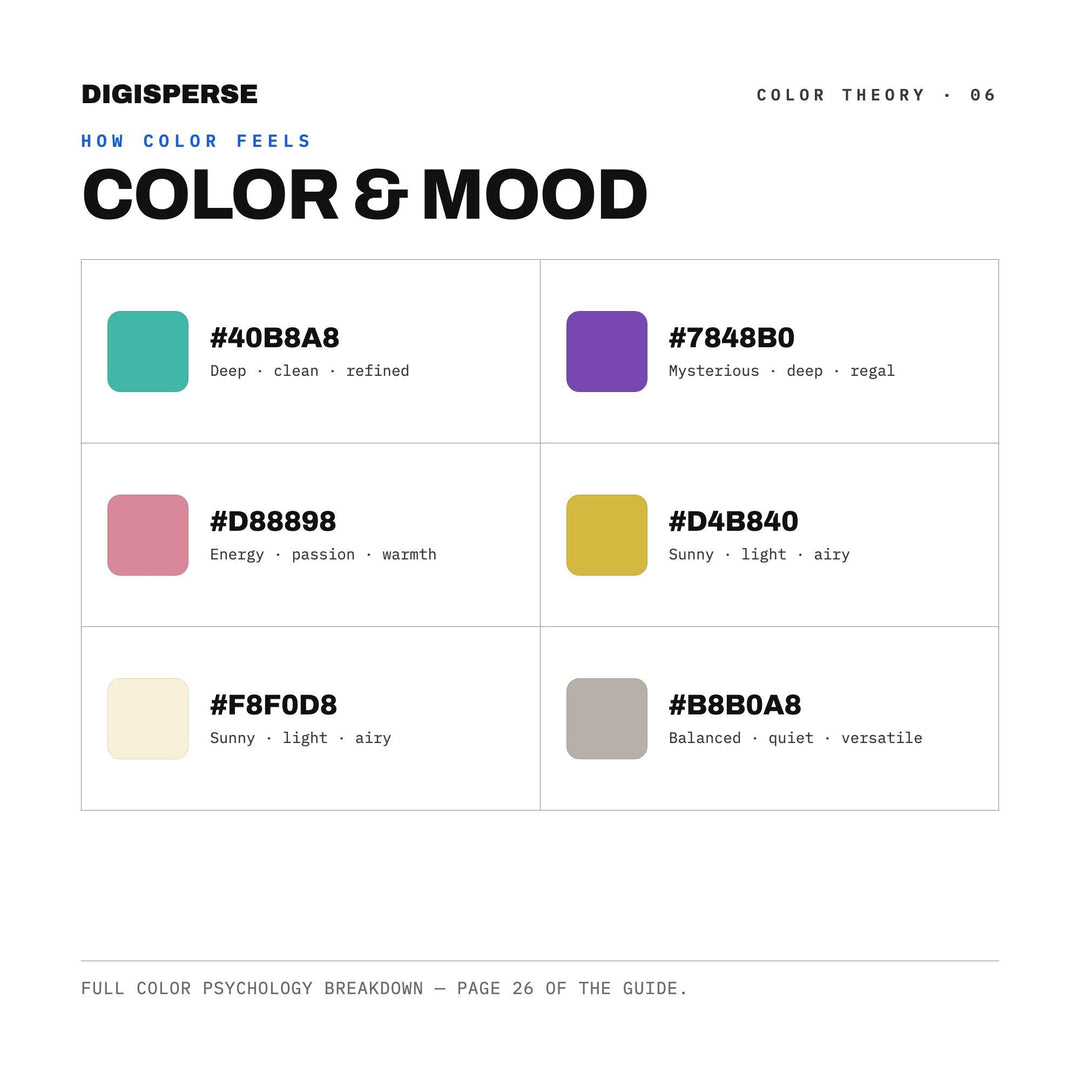 Crystal Ball Color Palette | 30 Mystical Colors, Hex RGB CMYK (Digital Download)