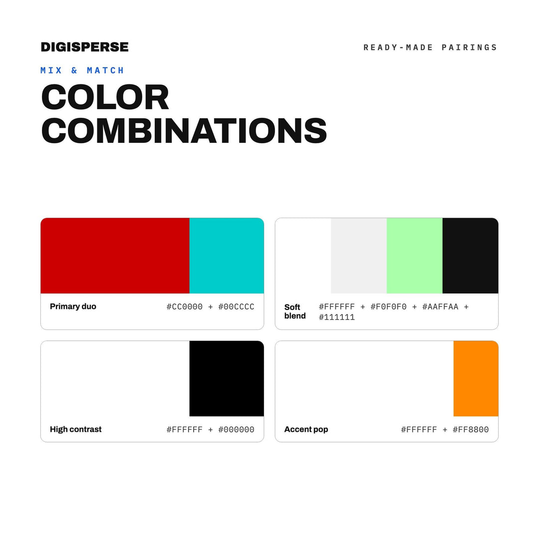 Saturated Neon Color Palette for Glitch Digital Art and Cyberpunk Branding, 30 Oversaturated Pixel Hues, Procreate Swatches, Hex Codes