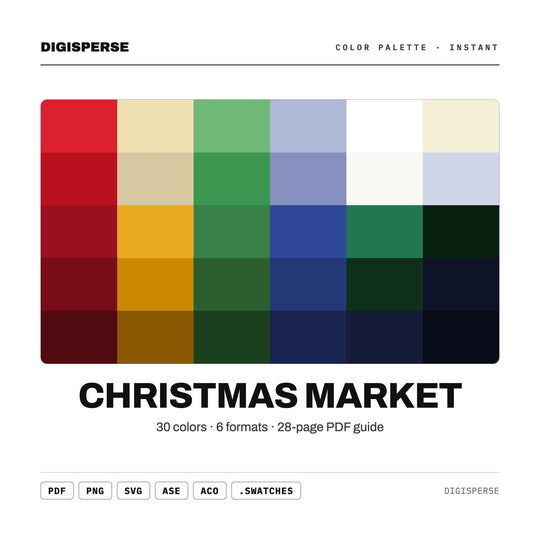Christmas Market color palette — main preview