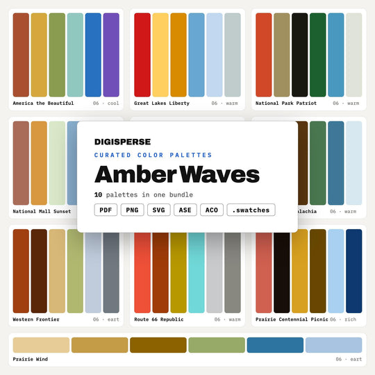Amber Waves digital bundle — main preview