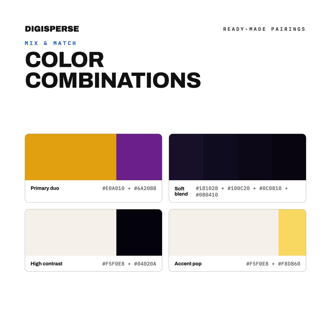 Dark Fantasy Color Palette | 30 Hex RGB CMYK Swatches (Digital Download)