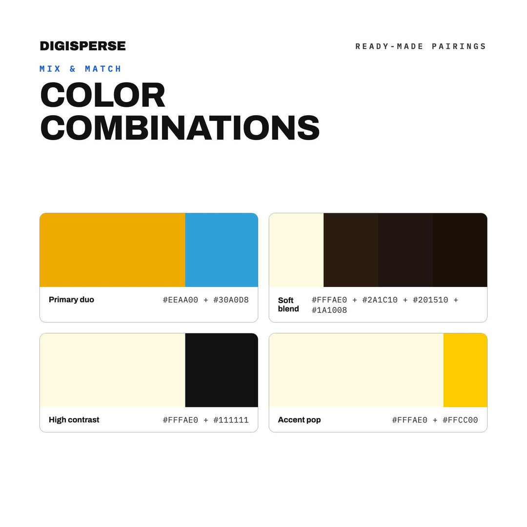 Reggae Sun Color Palette | 30 Colors | Hex RGB CMYK | Color Guide | Procreate Swatches + ASE | Digital Download