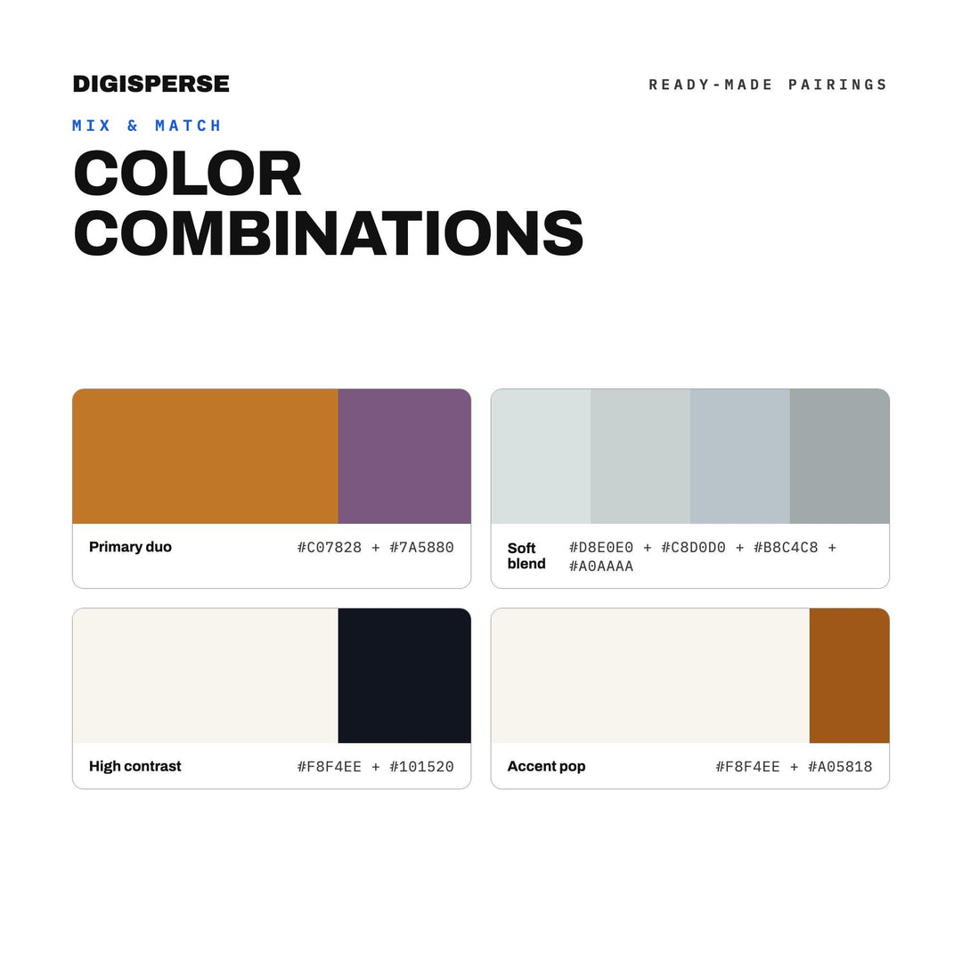 Scottish Moor Color Palette | 30 Colors | Hex RGB CMYK | Color Guide | Procreate Swatches + ASE | Digital Download
