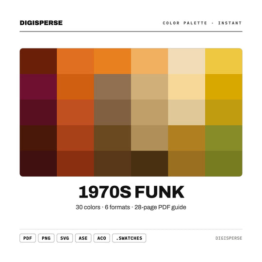1970S Funk color palette — main preview