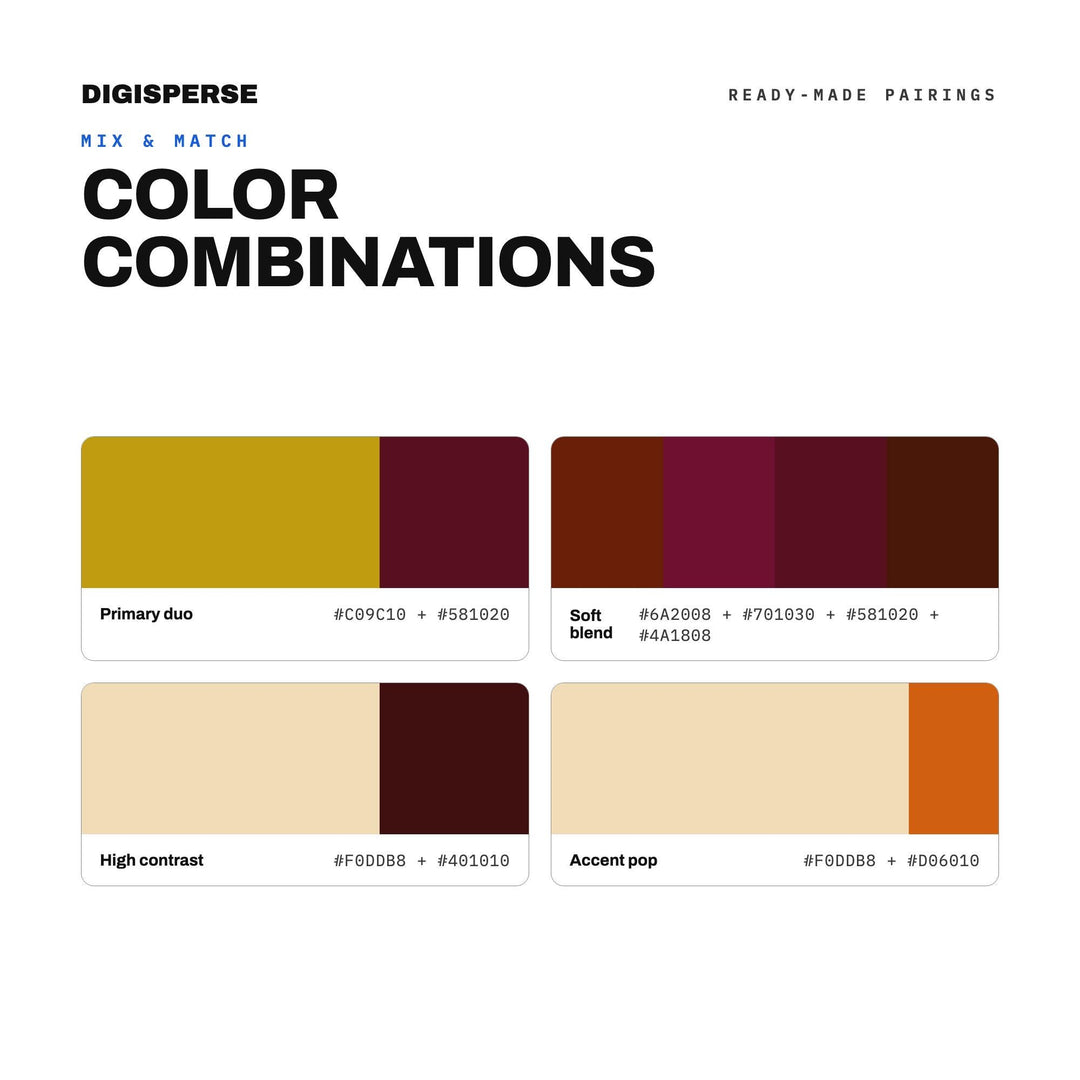 1970s Funk Color Palette | 30 Colors | Hex RGB CMYK | Color Guide | Procreate Swatches + ASE | Digital Download